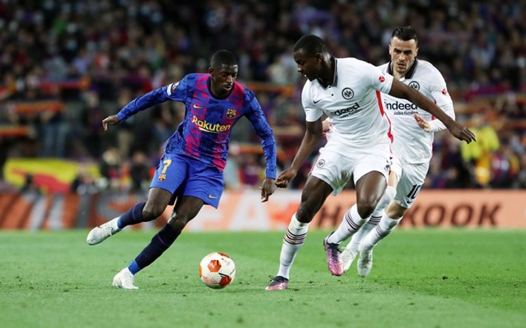 برشلونة وآينتراخت فرانكفورت