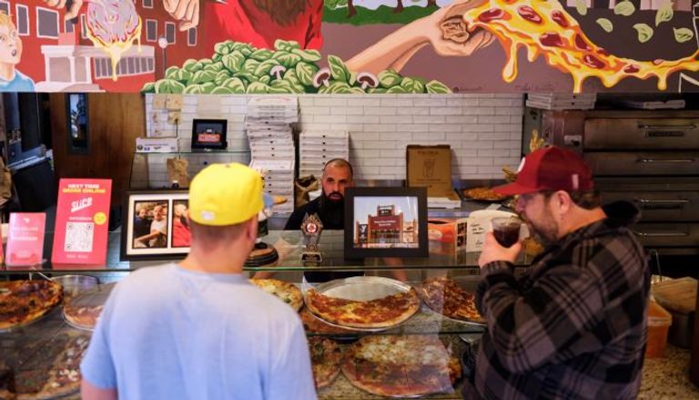 مطعم بيتزا في الولايات المتحدة