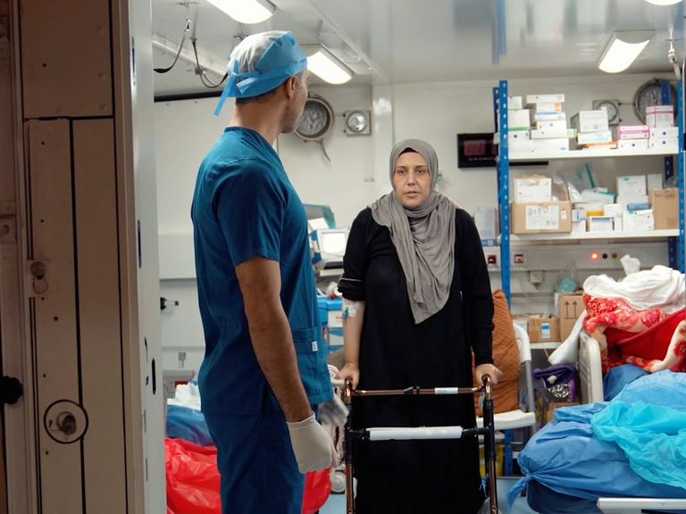 المستشفى الميداني الإماراتي في غزة 