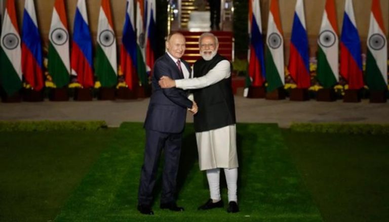 بوتين يزور الهند لإجراء محادثات في مجالَي الدفاع والتجارة