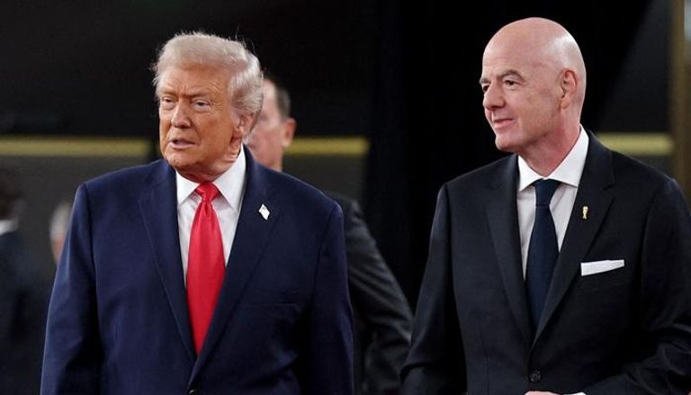 جياني إنفانتينو ودونالد ترامب