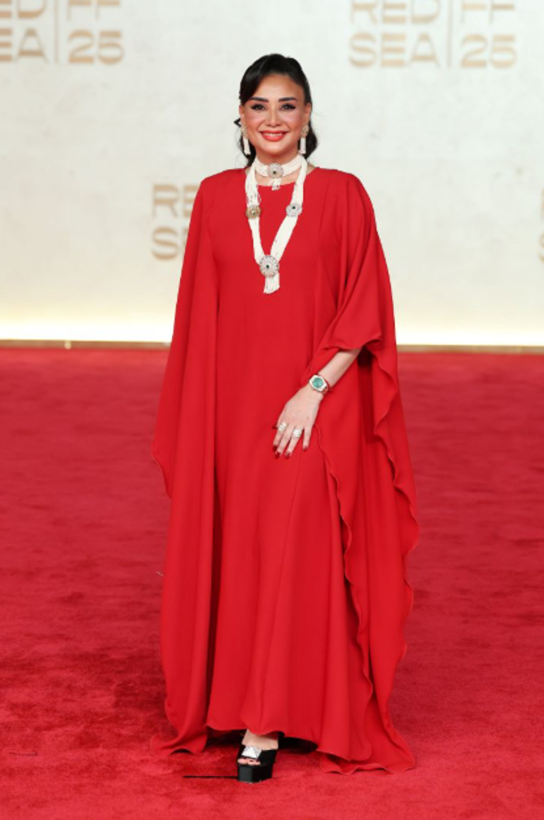 هنا الزاهد في مهرجان البحر الأحمر 2025