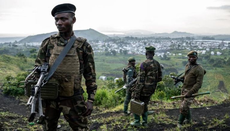 قوات من الجيش شرق الكونغو الديمقراطية