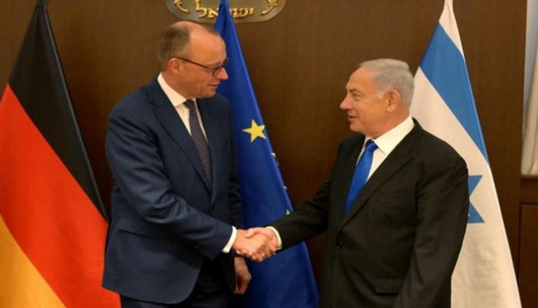 لقاء سابق بين نتنياهو وميرتس - أرشيفية