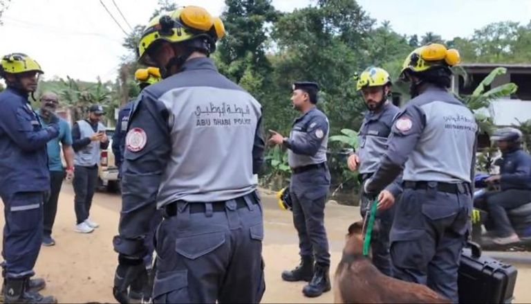 ال‏فريق الإماراتي للبحث والإنقاذ يواصل مهامه بسريلانكا