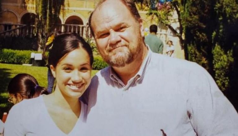 ميغان ماركل ووالدها