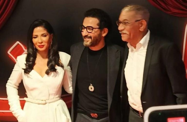 أحمد حلمي رفقة منى زكي