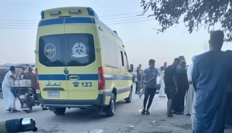 حادث مرور في المنيا 