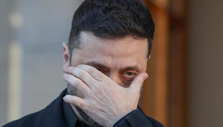 الرئيس الأوكراني فولوديمير زيلينسكي