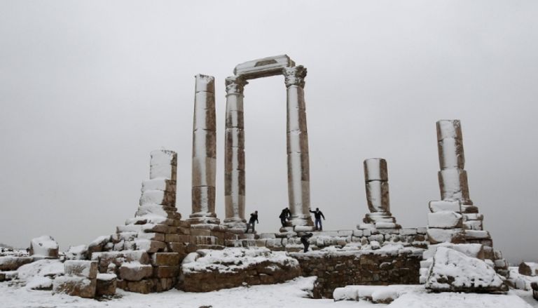 منخفض جوي يقترب من الأردن منخفض جوي يقترب من الأردن