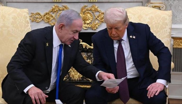 ترامب ونتنياهو في لقاء سابق