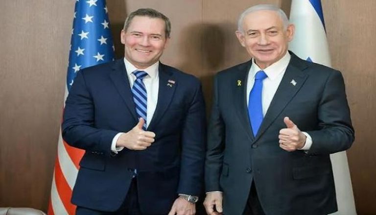 بنيامين نتنياهو ومايك والتز