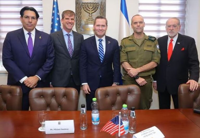 بنيامين نتنياهو ومايك والتز