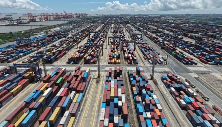 ميناء في الصين - أ ف ب