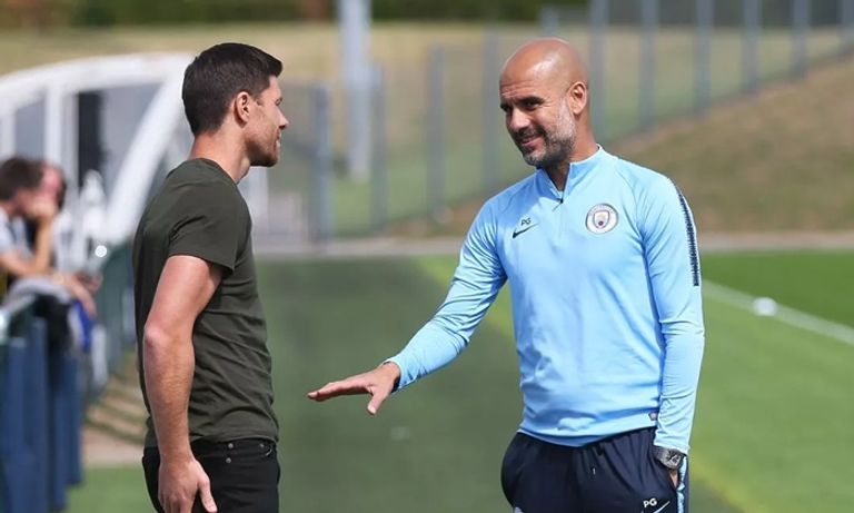 بيب غوارديولا وتشابي ألونسو بيب غوارديولا وتشابي ألونسو