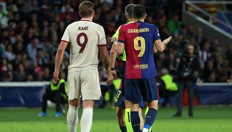 هاري كين وروبرت ليفاندوفسكي