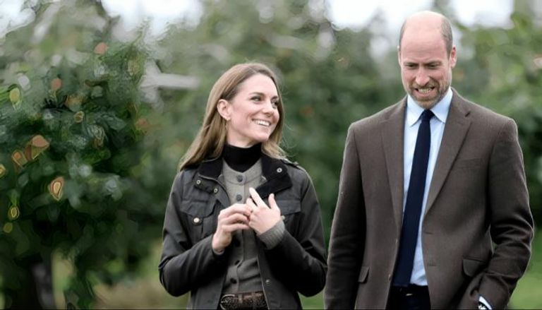 الأمير ويليام والأميرة كيت