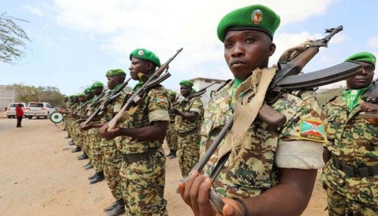 قوات من الجيش البوروندي