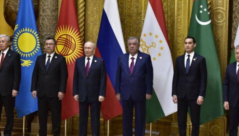 بوتين وزعماء آسيا الوسطى
