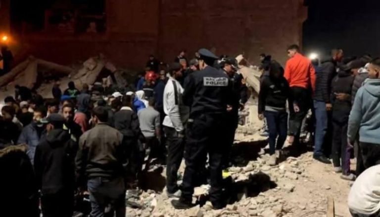 تفاصيل انهيار مبنيين في فاس بالمغرب