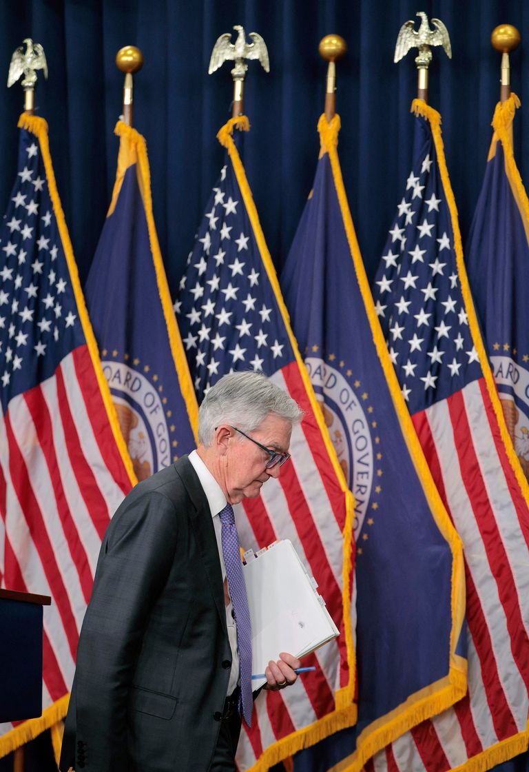 جيروم باول - أ ف ب