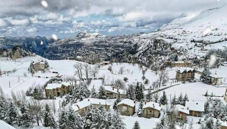 أمطار وثلوج في لبنان