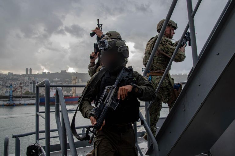 تدريب بحري أمريكي إسرائيلي مشترك