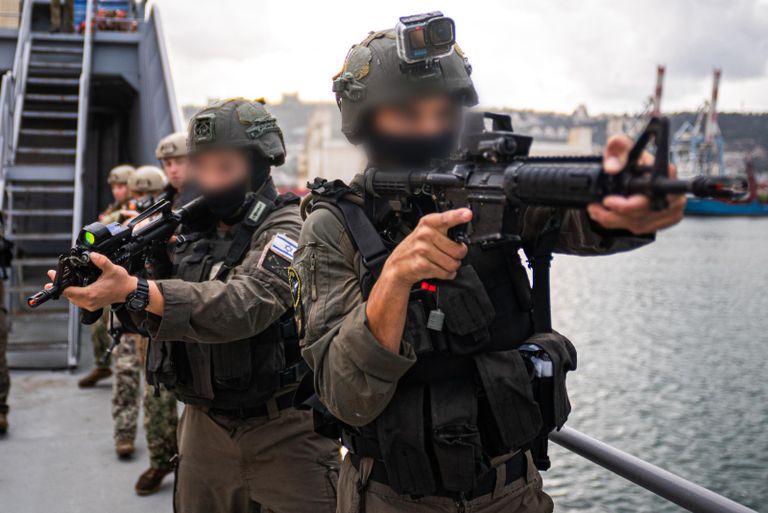 تدريب بحري أمريكي إسرائيلي مشترك