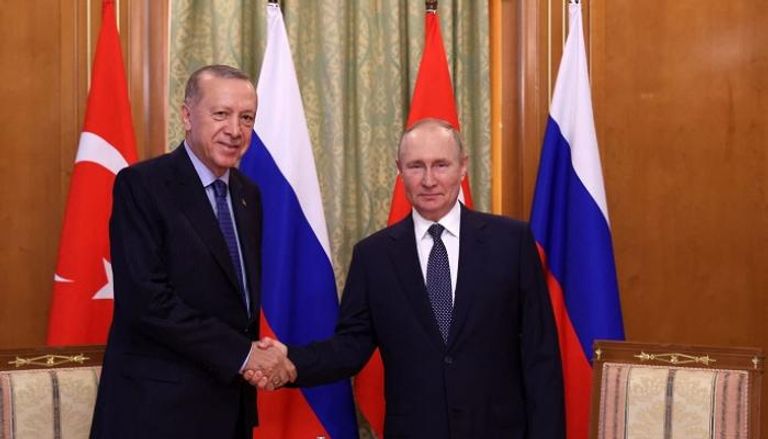 الرئيسان الروسي والتركي- أرشيفية