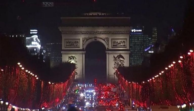 قوس النصر في العاصمة الفرنسية باريس - أرشيفية