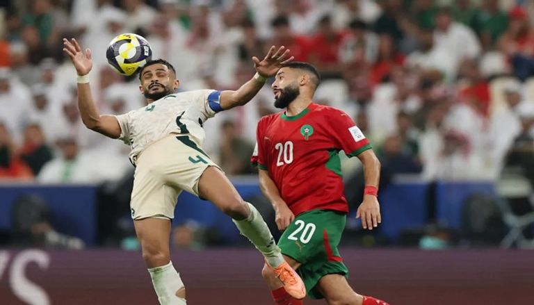 منتخب السعودية منتحب الإمارات ضد الجزائر