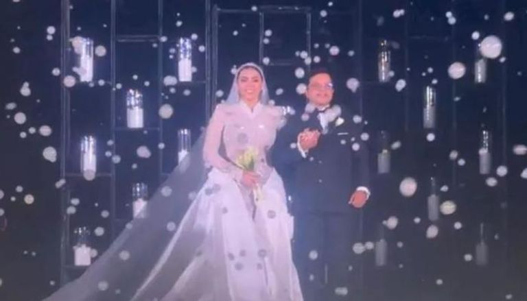 زفاف فريدة محمد هنيدي 