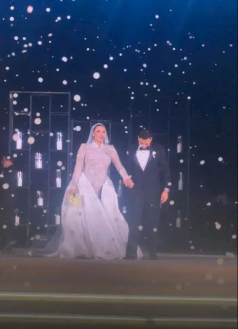 زفاف فريدة محمد هنيدي