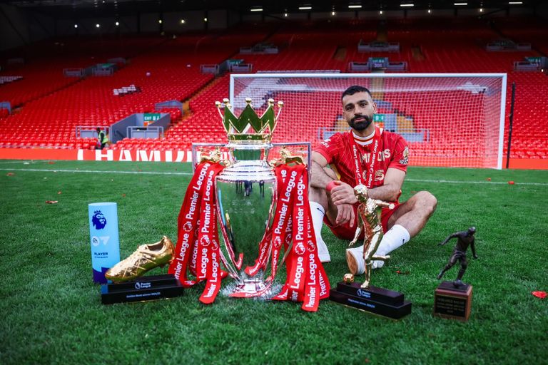 محمد صلاح محمد صلاح وإيرلينغ هالاند