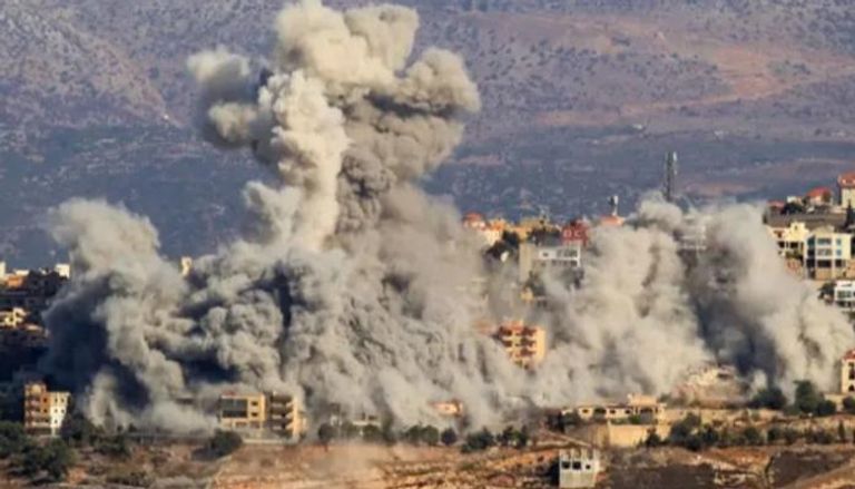 ضربة إسرائيلية سابقة في جنوب لبنان