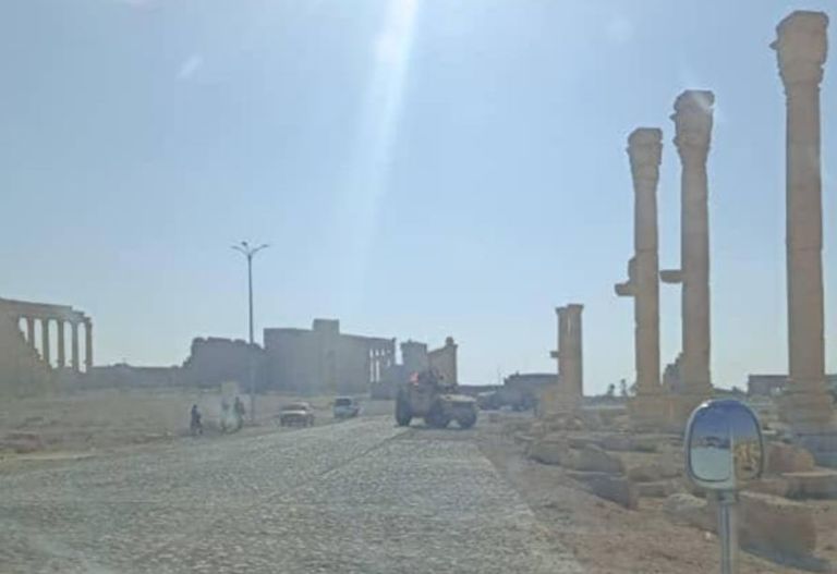 استنفار أمني في تدمر