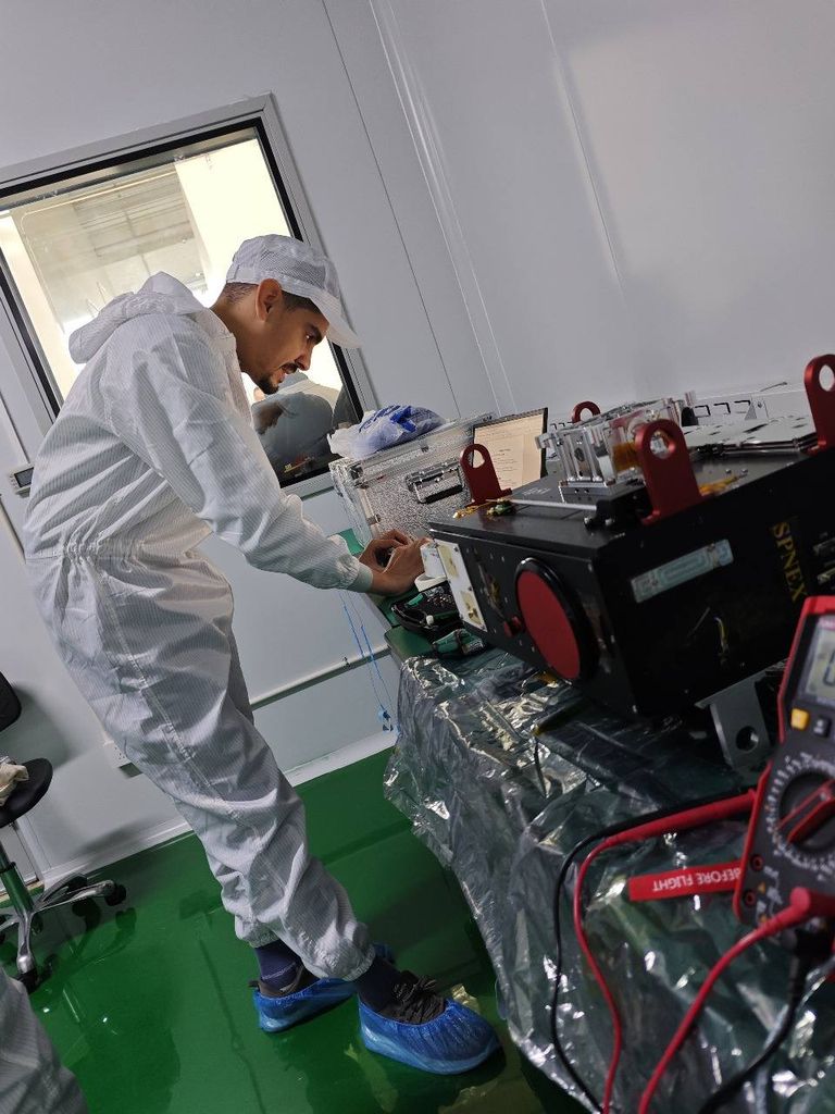 القمر "SPNEx" تم تصميمه وتطوير جميع أنظمته بواسطة الكوادر المصرية
