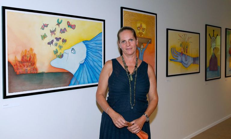 أريان (على اليمين) ونادين (على اليسار) روتشيلد (Getty Images)