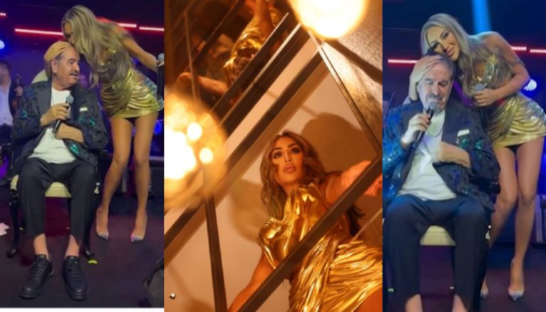 مايا دياب تشارك الغناء مع إبراهيم تاتليس