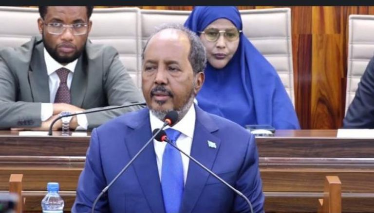 الرئيس الصومالي حسن شيخ محمود