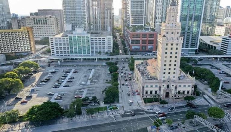 المنطقة التي ستخصص لمكتبة ترامب