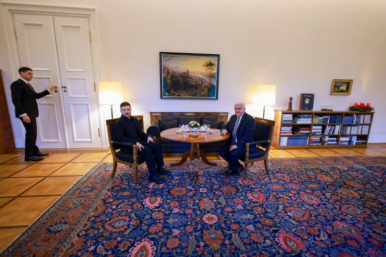 الرئيس الأوكراني فولوديمير زيلينسكي