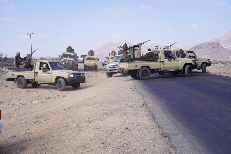 جانب من القوات الجنوبية