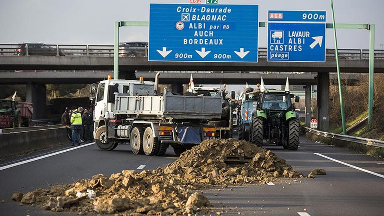 إضراب المزارعين