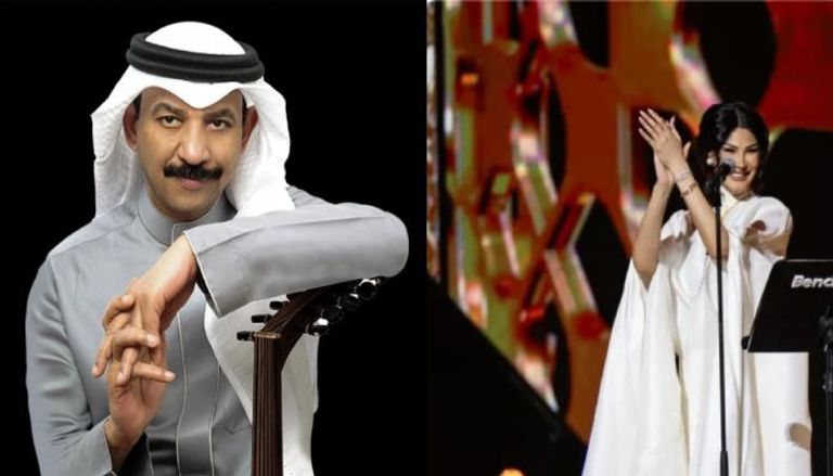 عبادي الجوهر وأميمة طالب