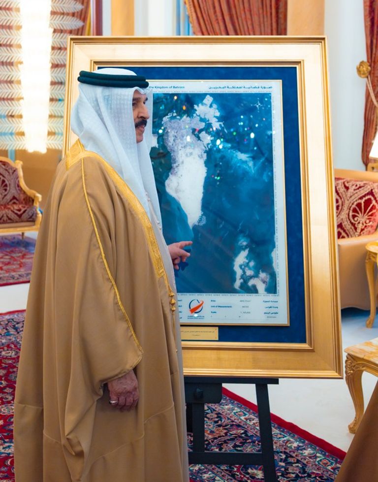 عاهل البحرين الملك حمد بن عيسى آل خليفة