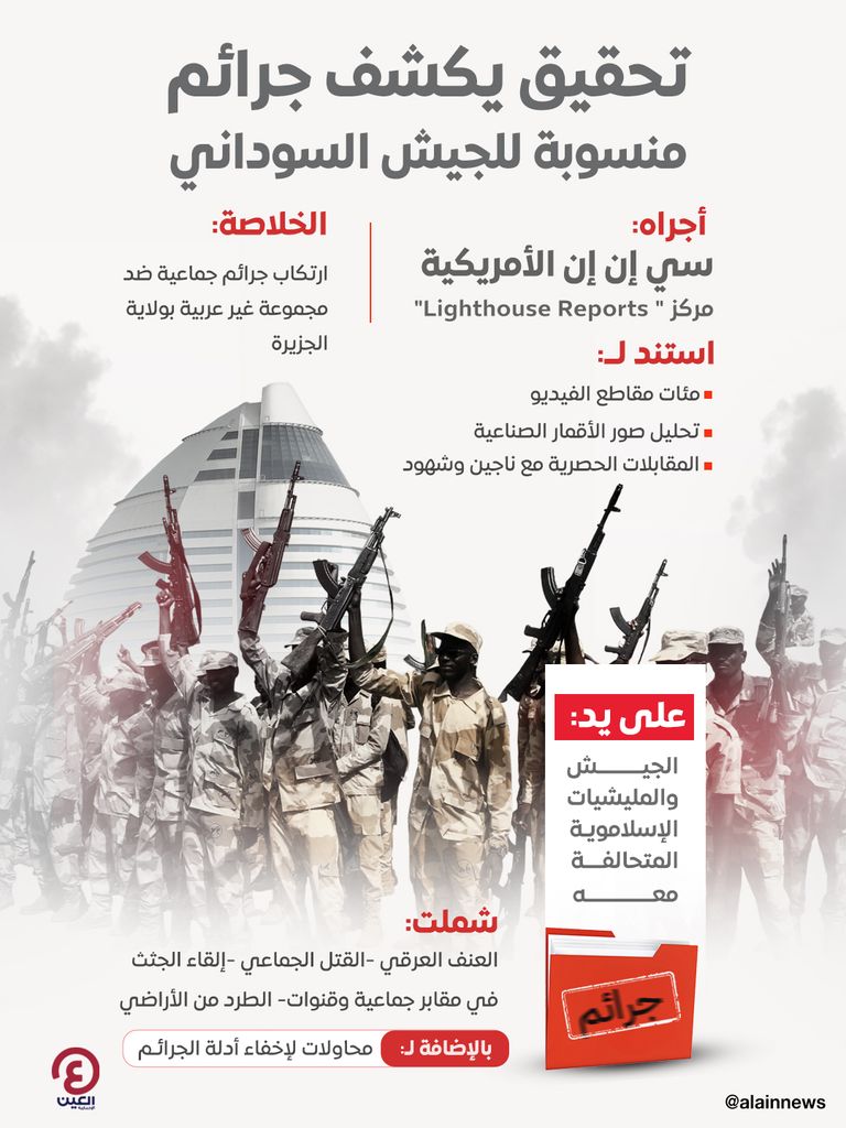 جرائم جديدة للجيش السوداني ضد المدنيين