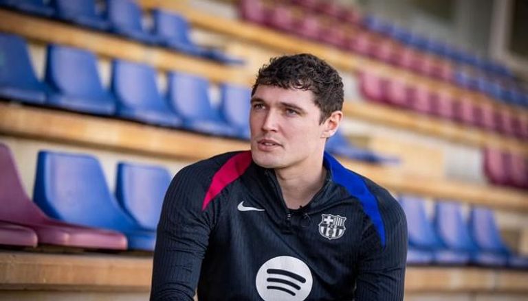 أندرياس كريستنسن مدافع برشلونة