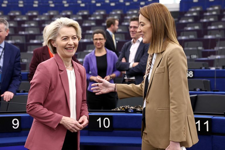 اجتماع البرلمان الأوروبي - أ ف ب مبنى البرلمان الأوروبي في ستراسبورغ - أ ف ب