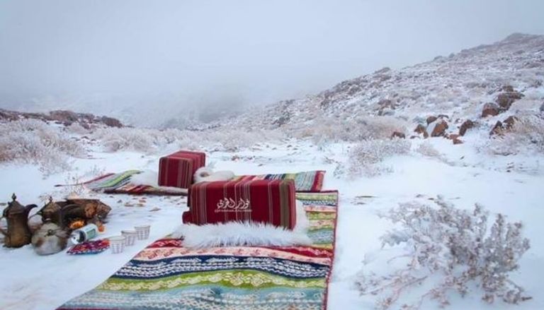 جبل اللوز في السعودية